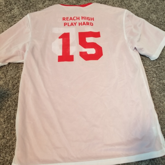 YMCA x KC Chiefs Mesh Reversible Jersey - Picture 4 of 5